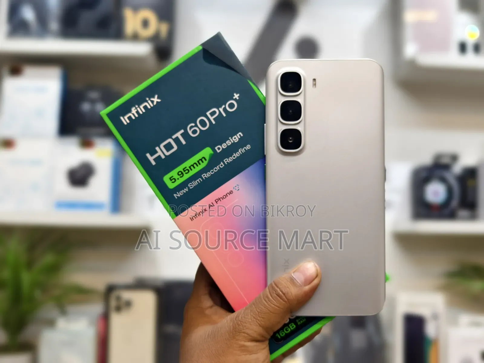 Infinix Hot 60 Pro+ 256 GB Gray