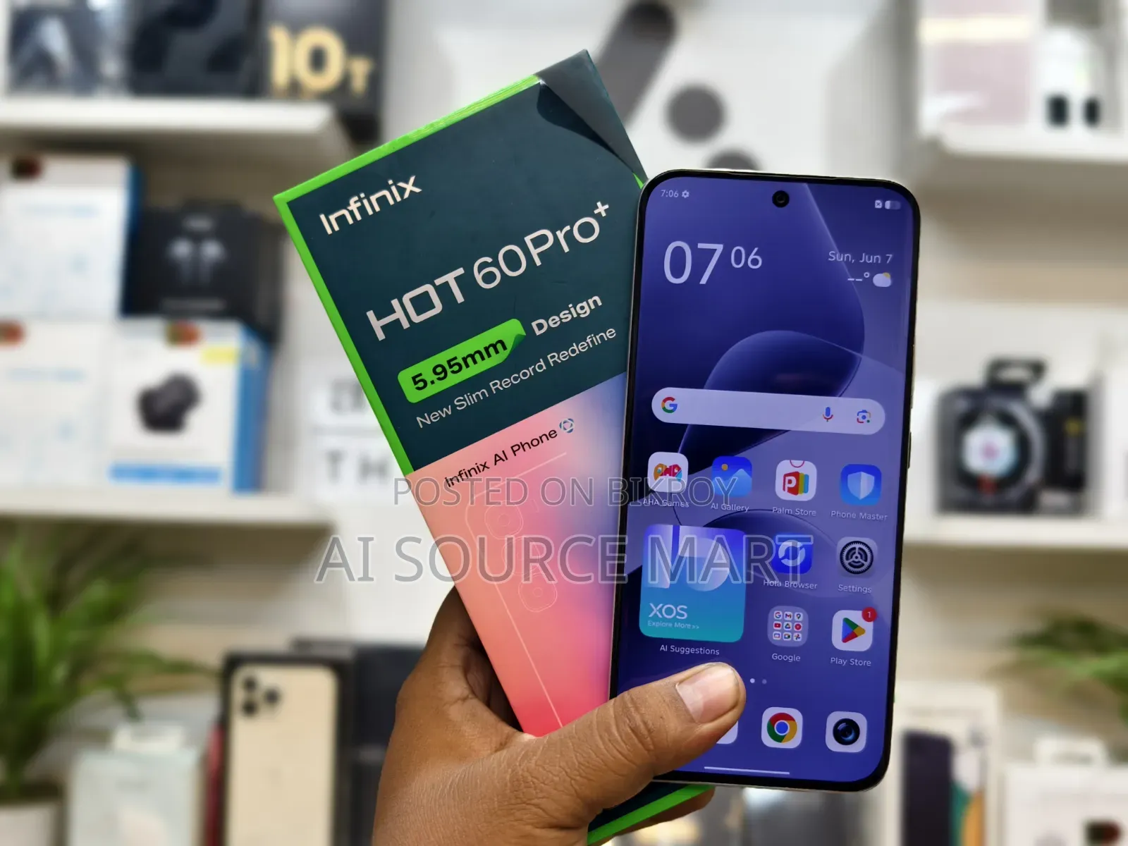 Infinix Hot 60 Pro+ 256 GB Gray