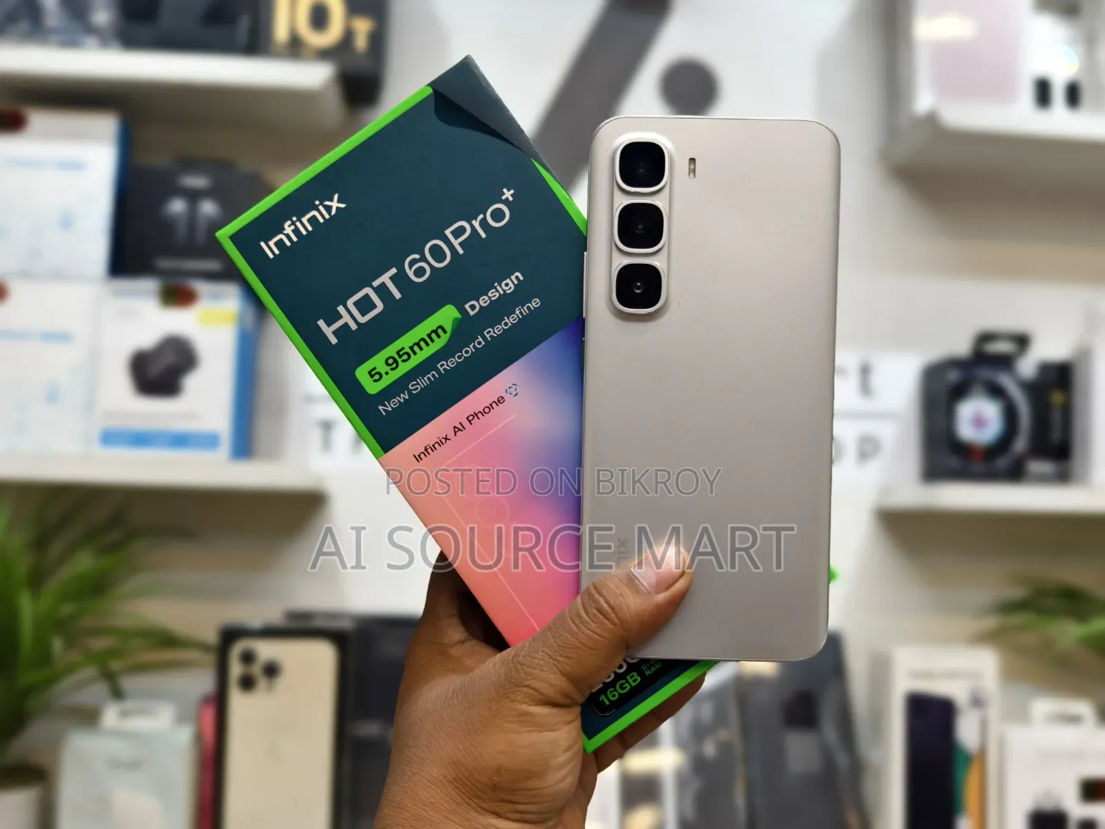 Infinix Hot 60 Pro+ 256 GB Gray
