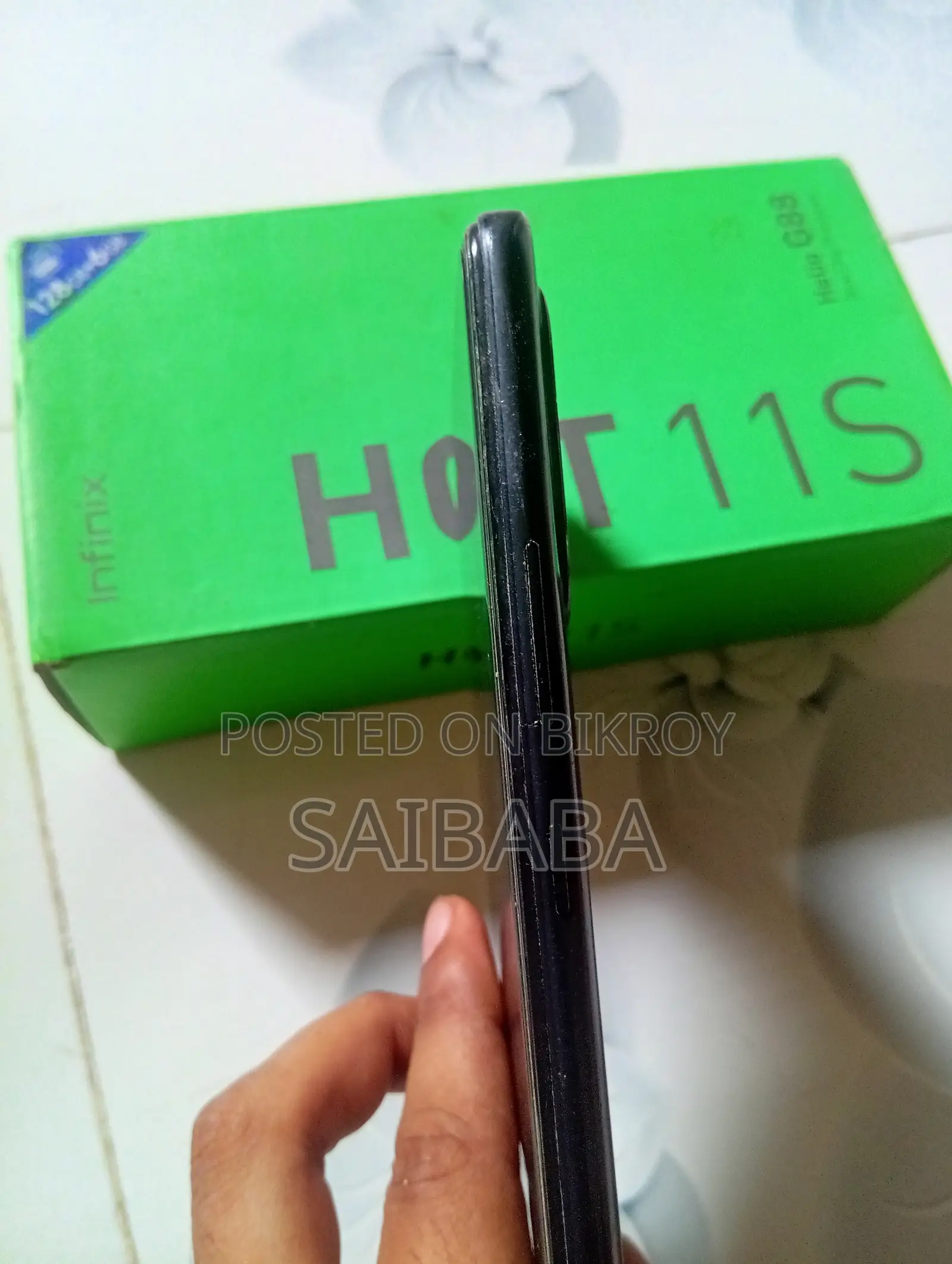 Infinix Hot 11s 128 GB Black