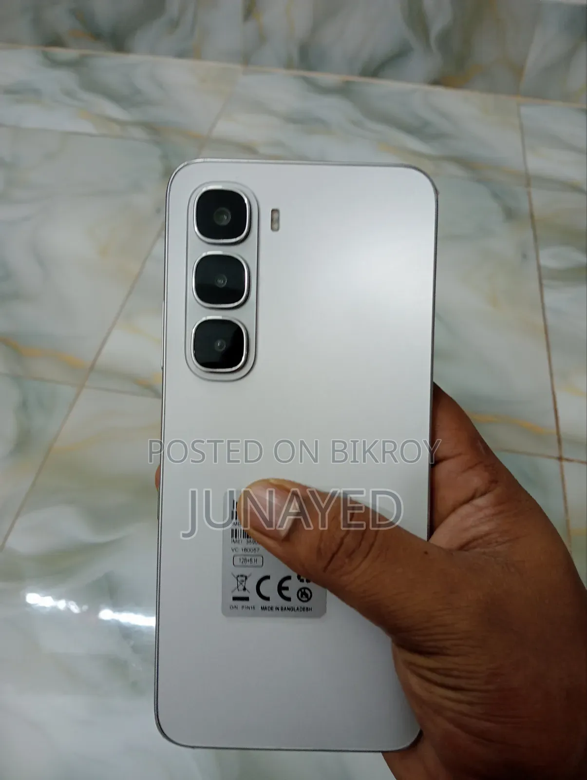 Infinix Hot 60i 128 GB White