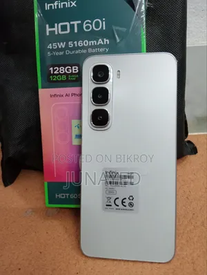 Infinix Hot 60i 128 GB White
