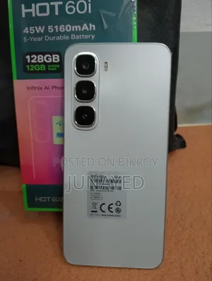 Infinix Hot 60i 128 GB White