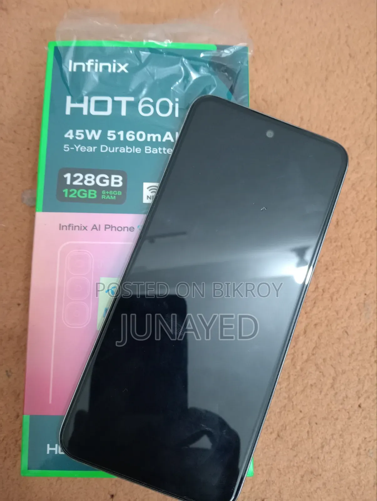 Infinix Hot 60i 128 GB White