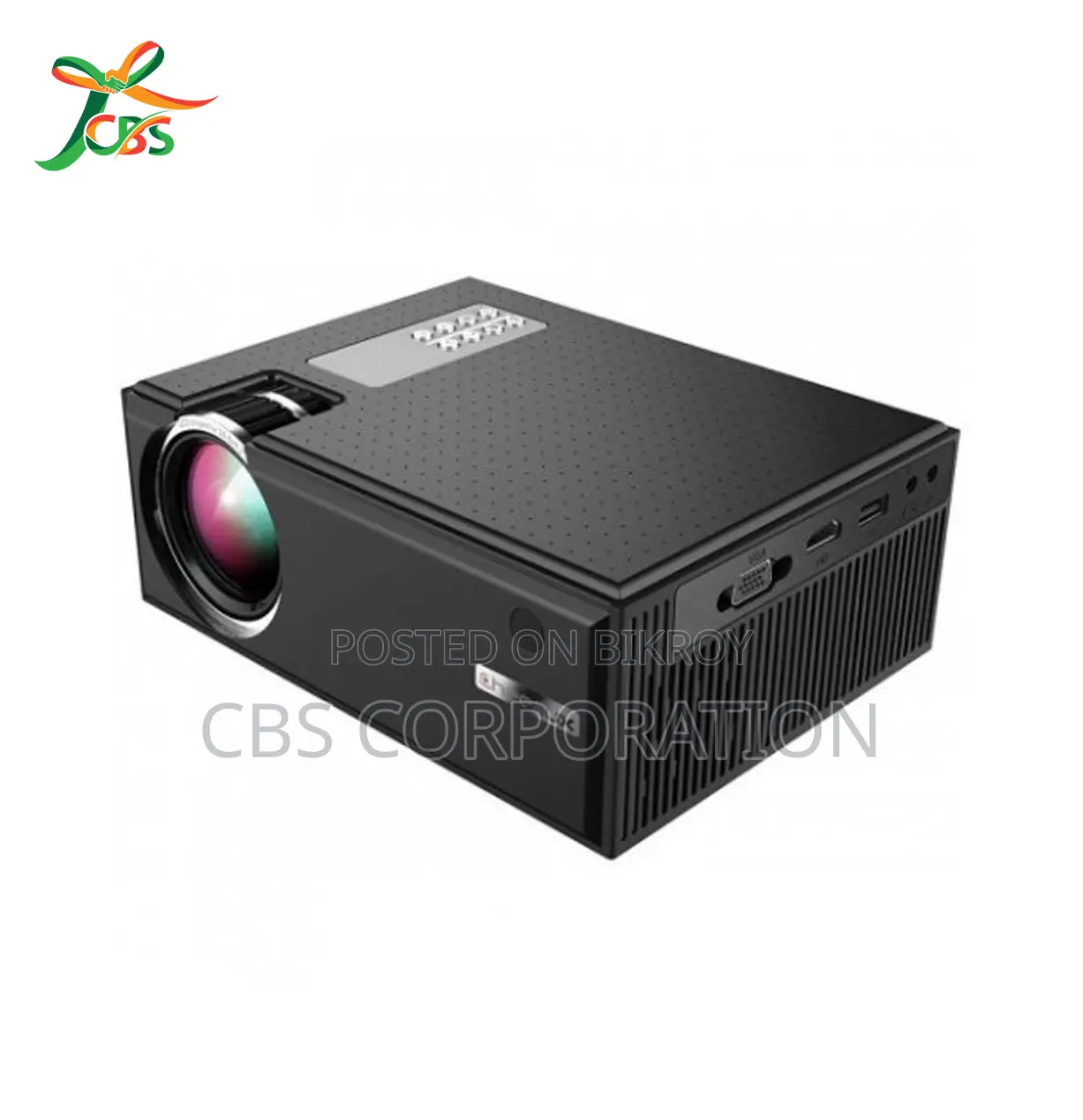 Cheerlux C8 2200 Lumens Mini Led Projector
