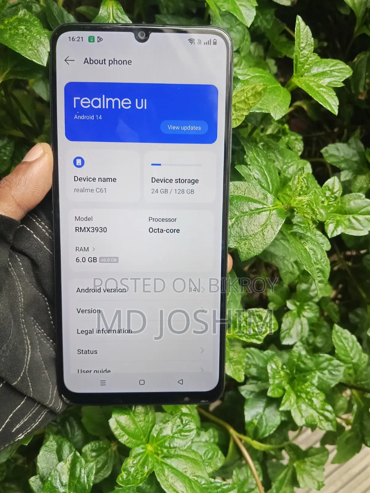 Realme C61 128 GB