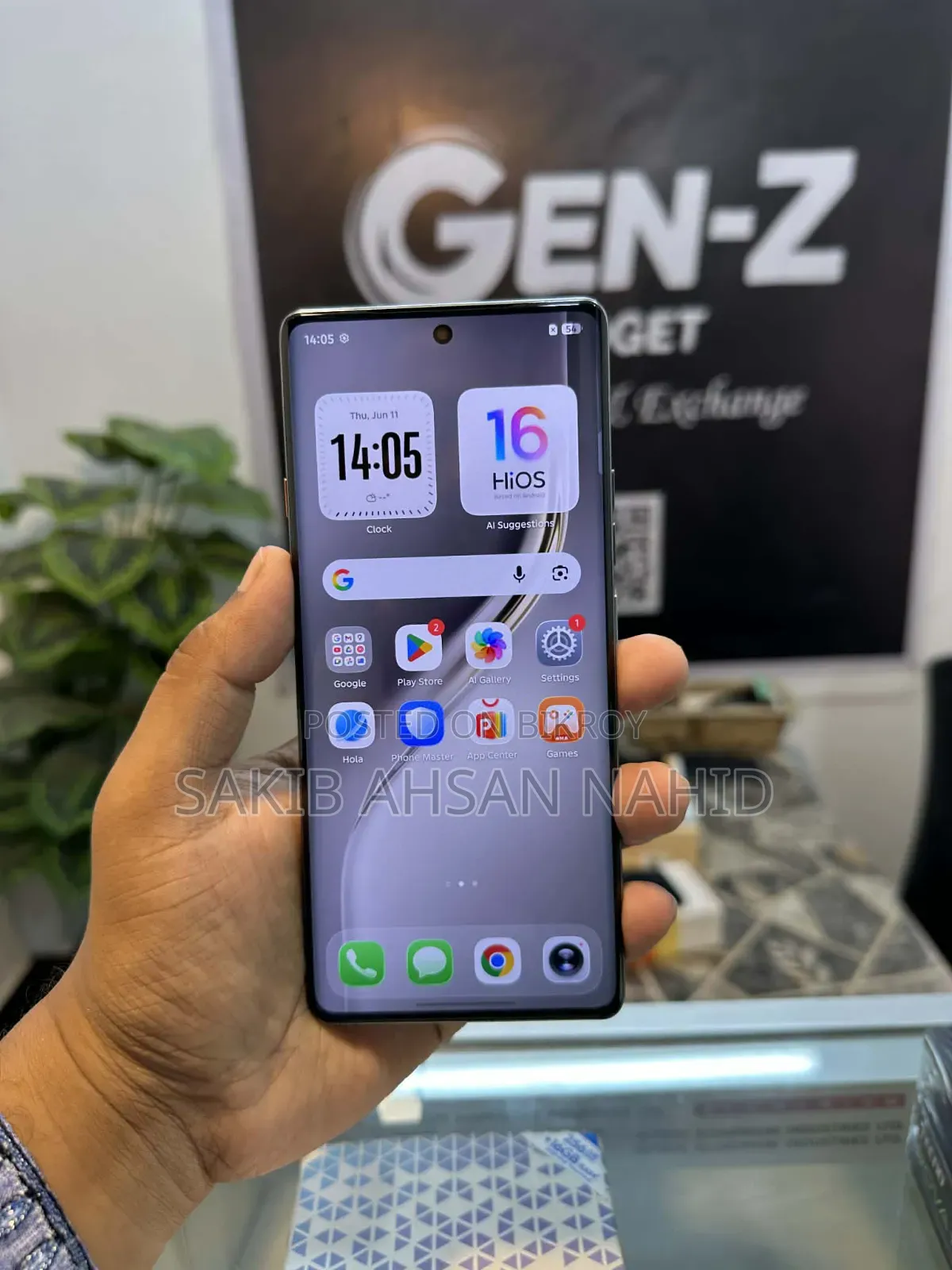 Tecno Camon 40 Pro 4G 256 GB Silver
