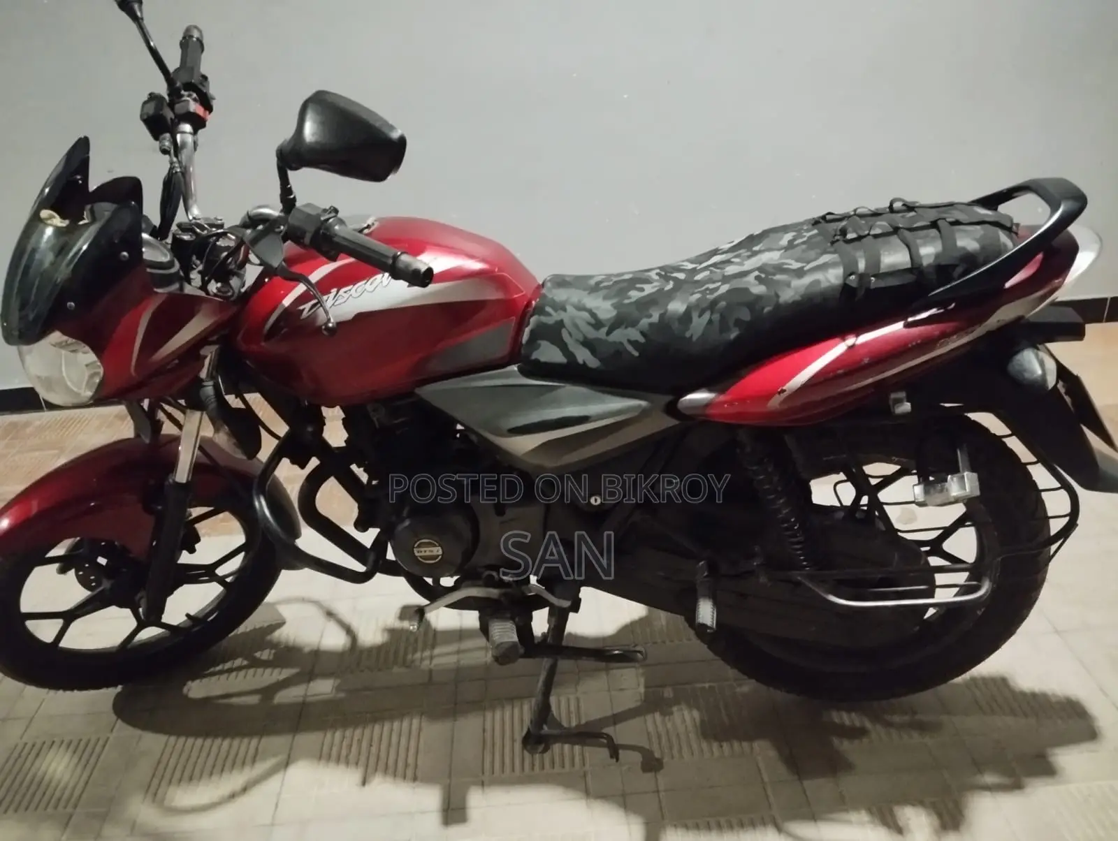 Bajaj Discover 125 2019 Red