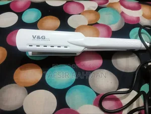 V G Professional Titanium Hair Straightener (Lightly Used)
