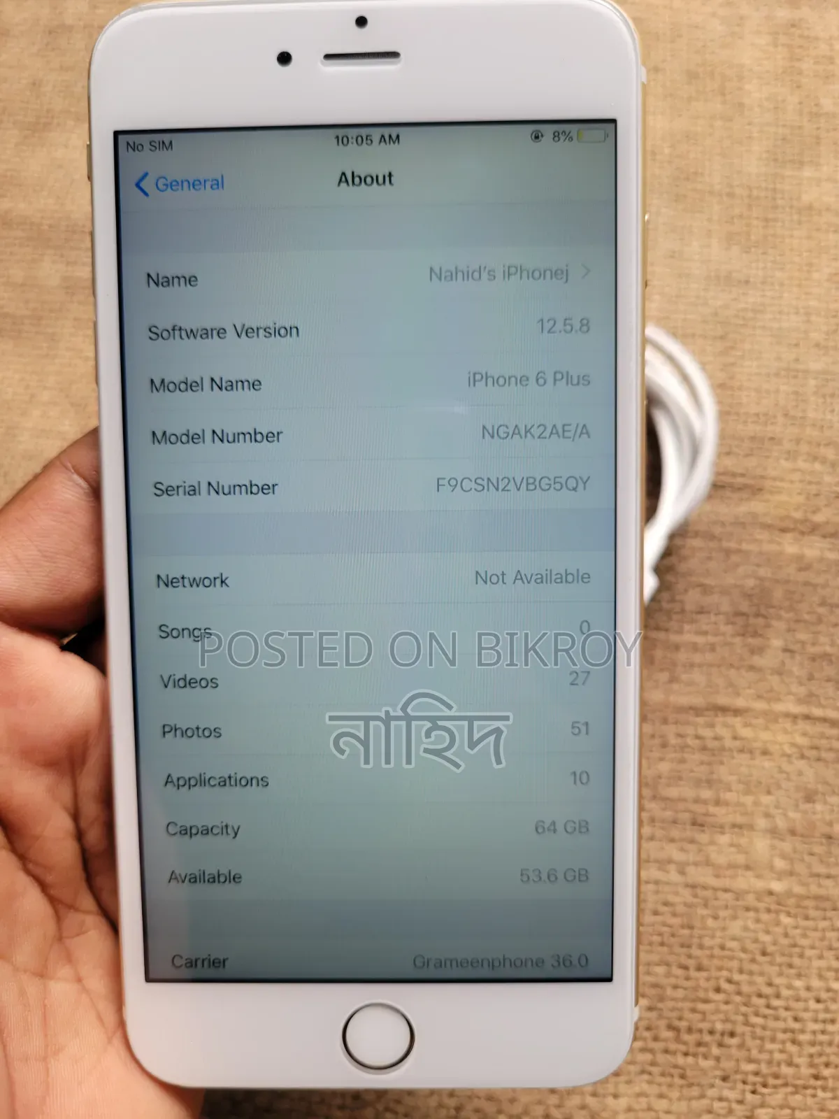 Apple iPhone 6 Plus 64 GB Yellow