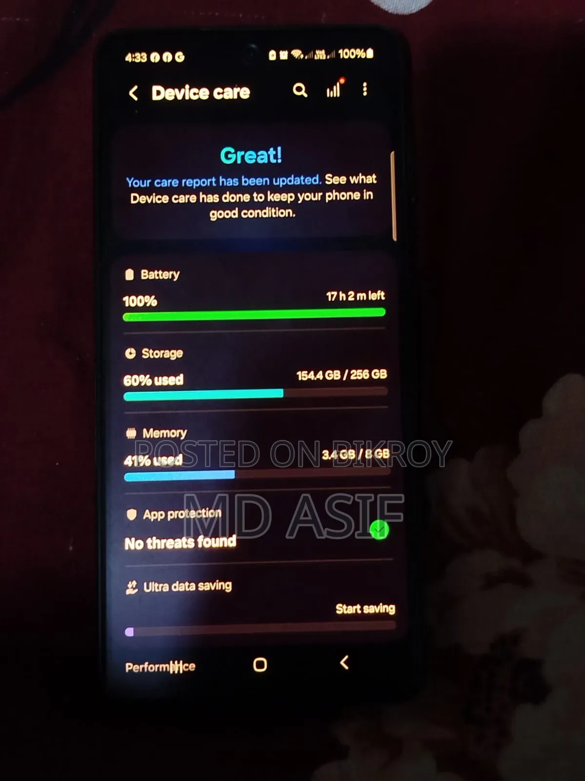 Samsung Galaxy A52s 5G 256 GB Black