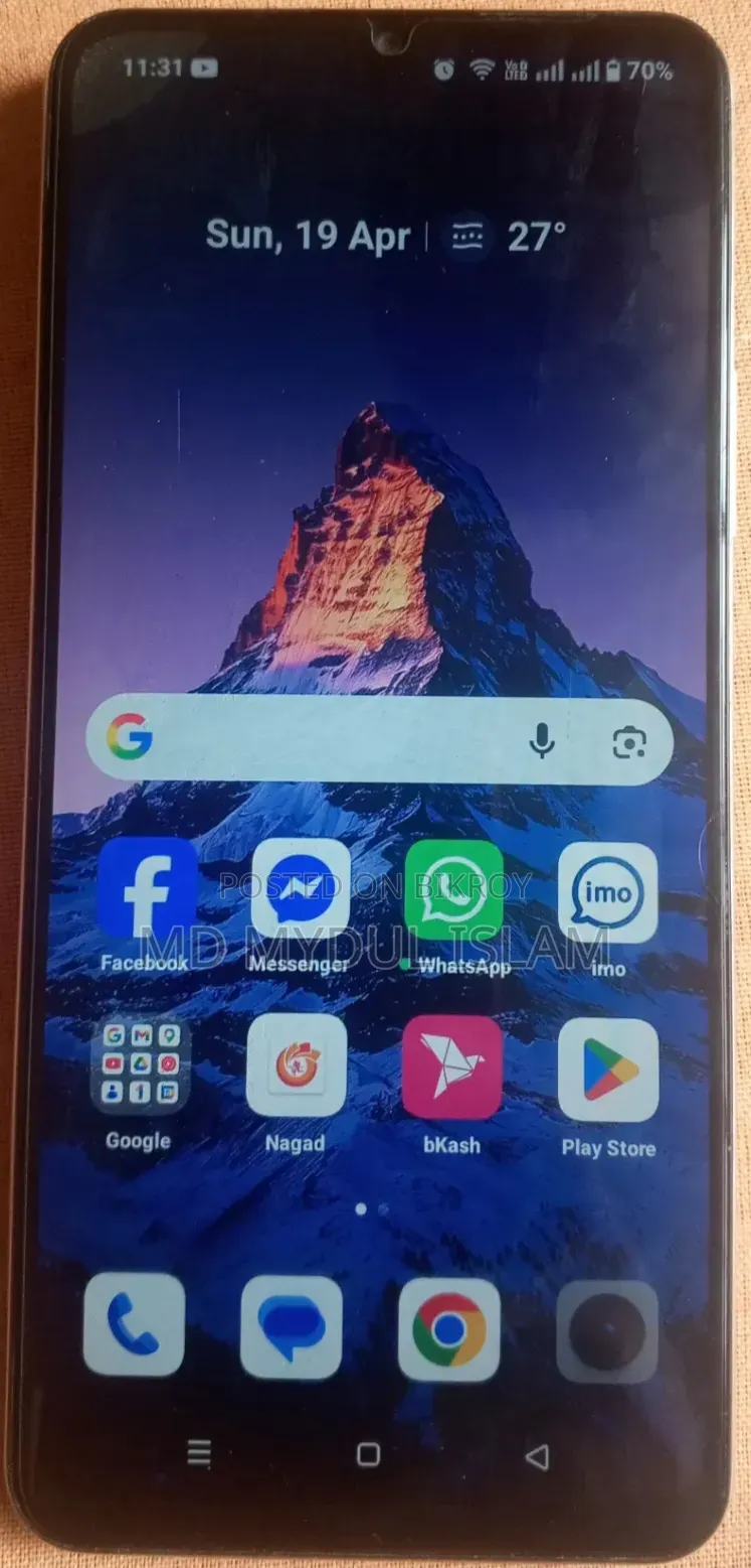 Realme Note 70T 64 GB Rose Gold