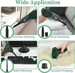 12000pa Strong Suction Power 120W Powerful Car Vacuum Cleaner