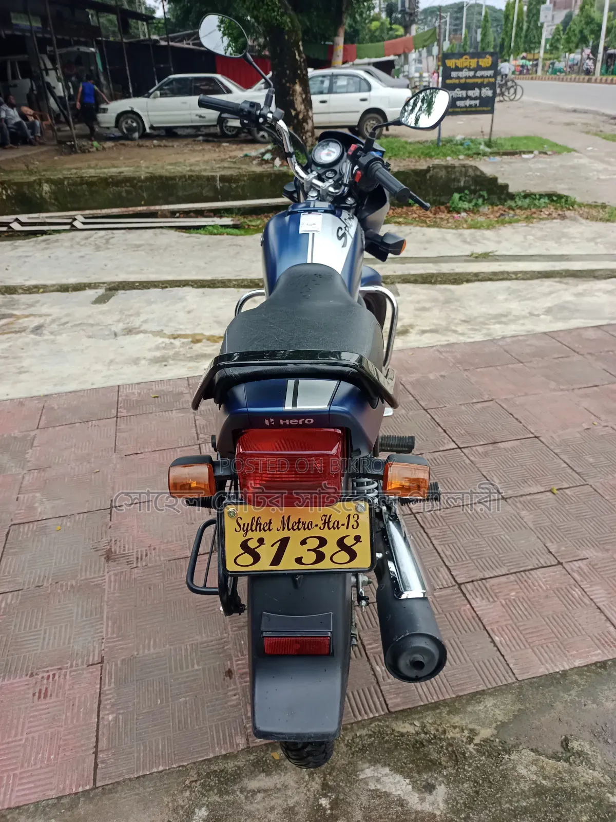 Hero Splendor Plus I3s IBS 2025 Blue