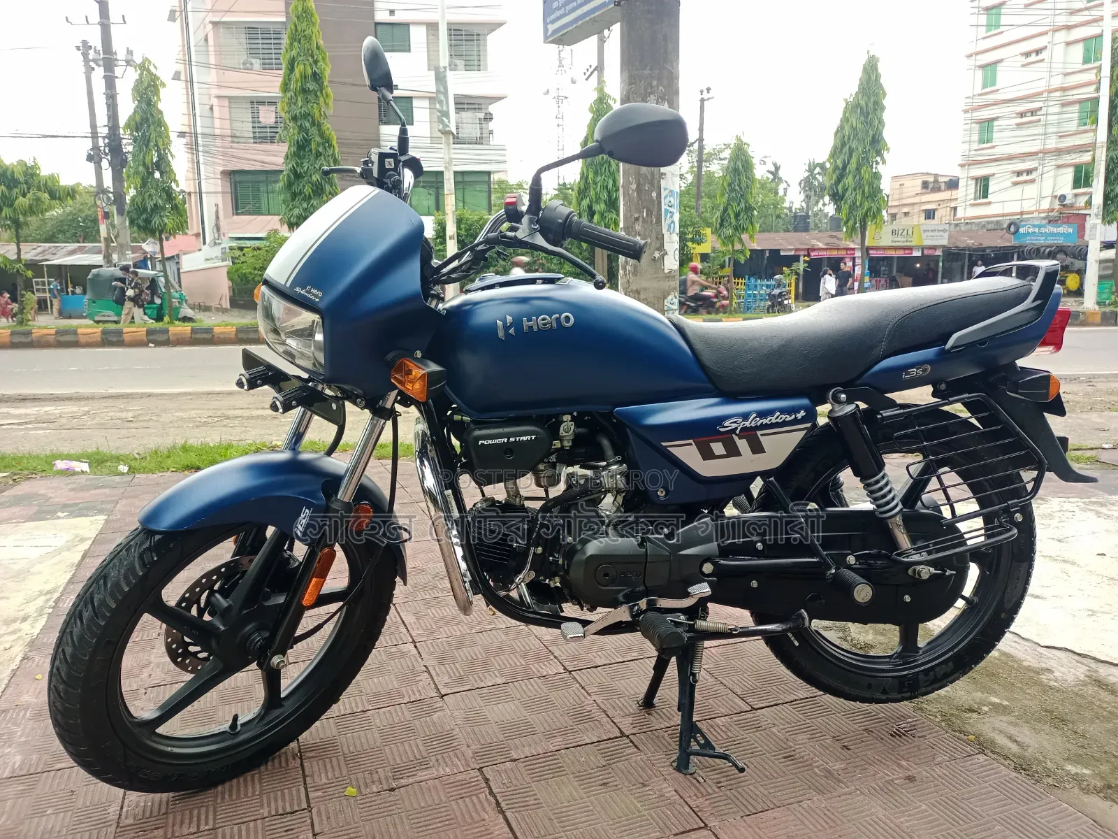 Hero Splendor Plus I3s IBS 2025 Blue