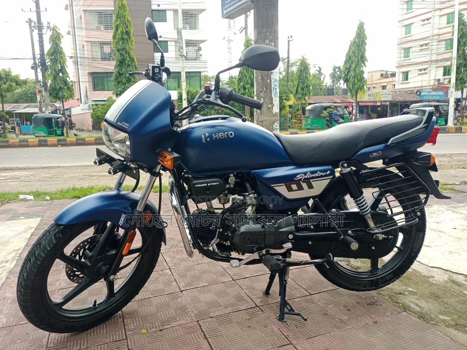 Hero Splendor Plus I3s IBS 2025 Blue