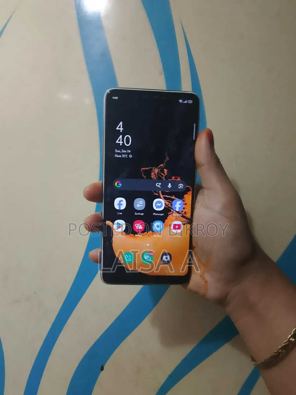 Oppo F7 64 GB Blue