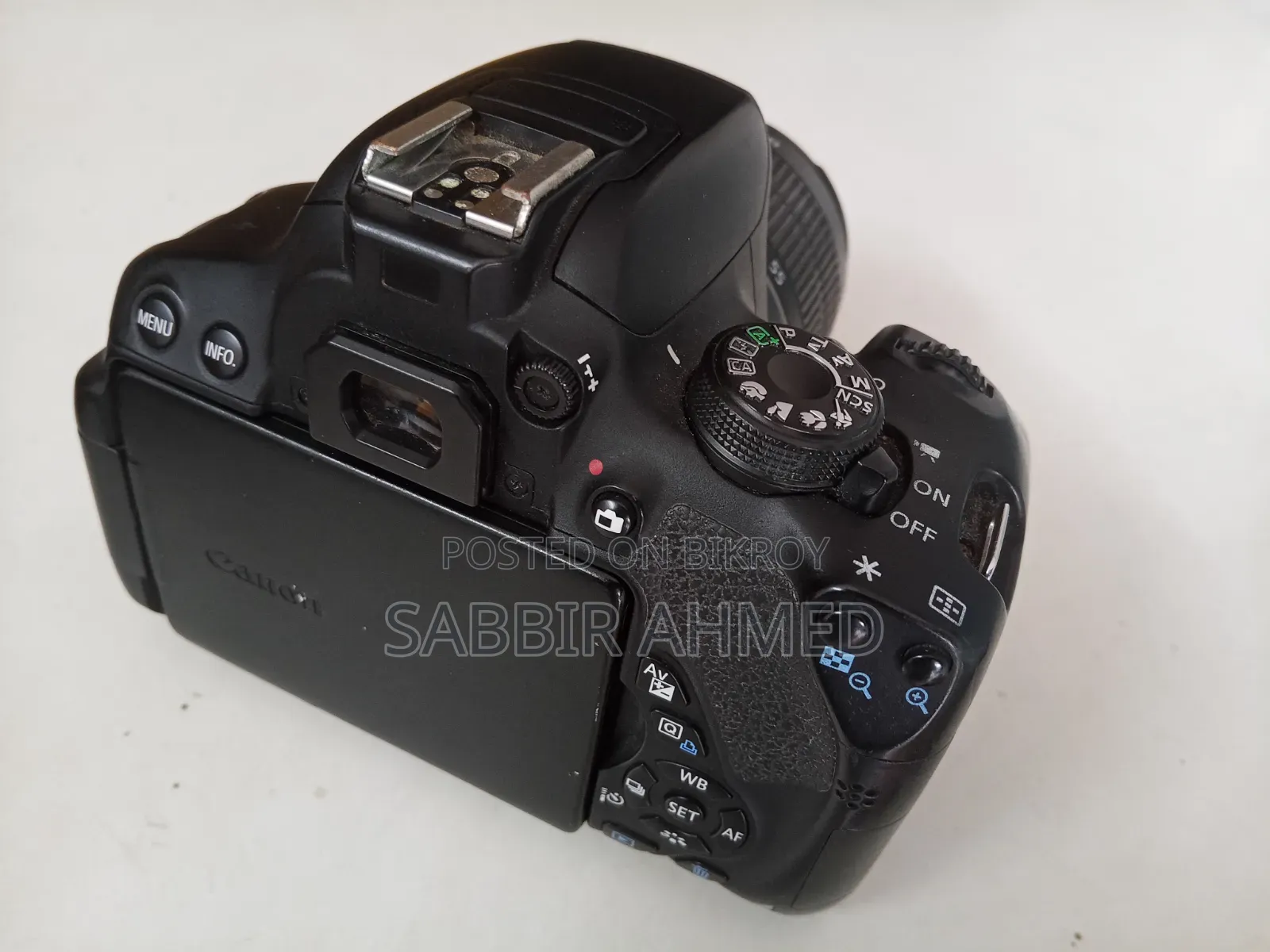 Canon 700d DSLR Camera, 50mm Prime Lens, Dummy Battery, 18-55mm Lens.