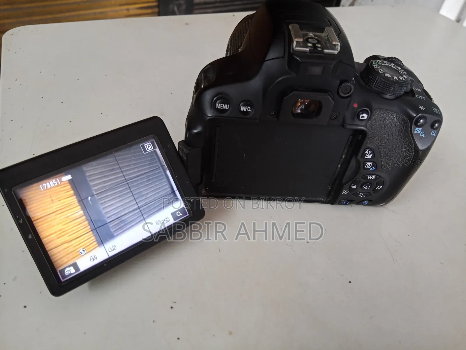 Canon 700d DSLR Camera, 50mm Prime Lens, Dummy Battery, 18-55mm Lens.