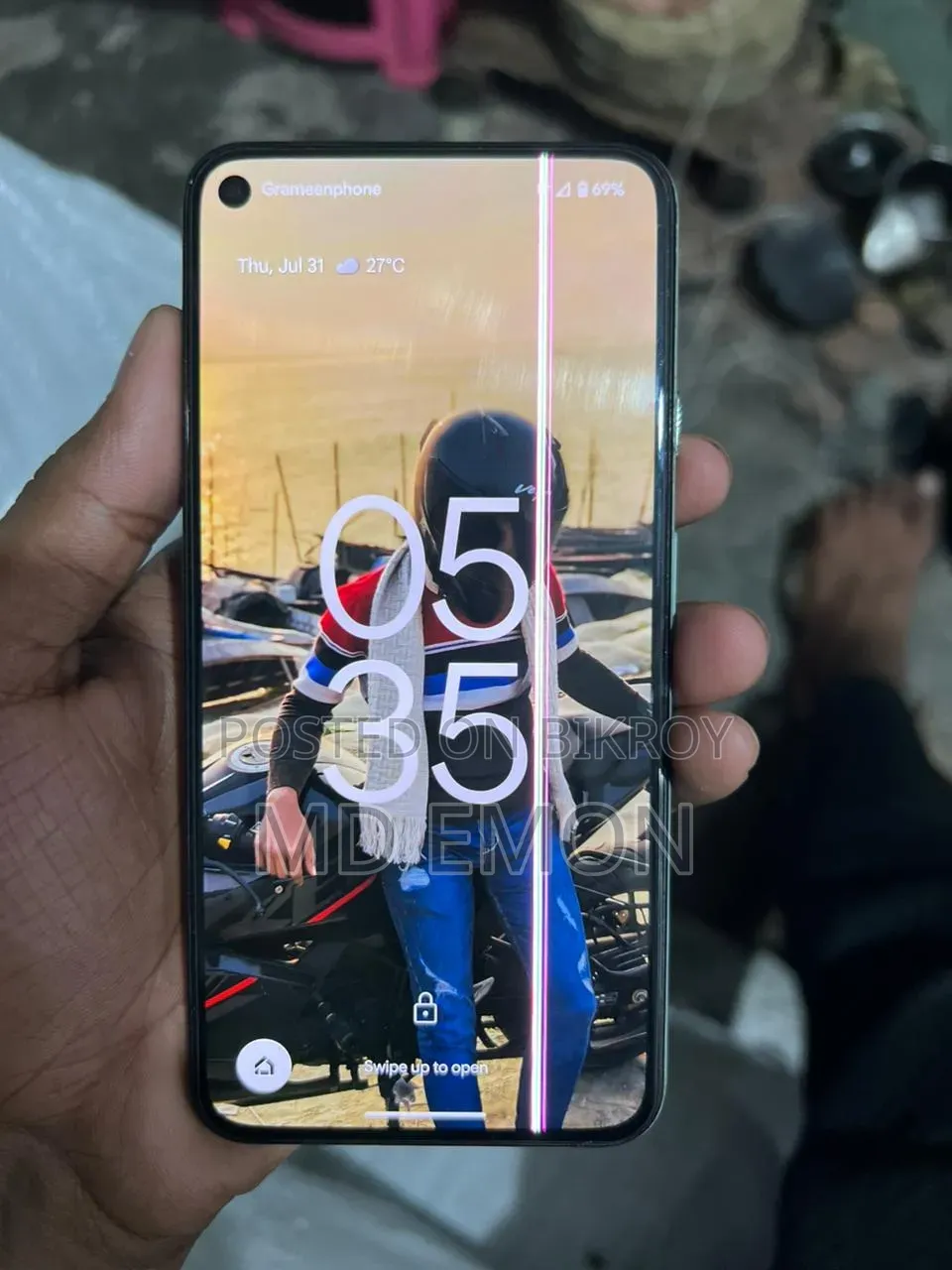গুগল পিক্সেল ৫ ১২৮ জিবি গ্রিন