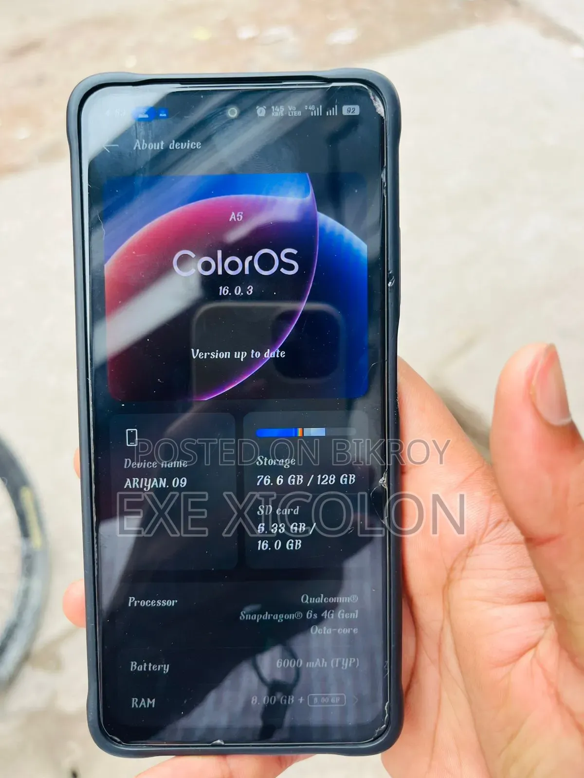 Oppo A5 128 GB Green
