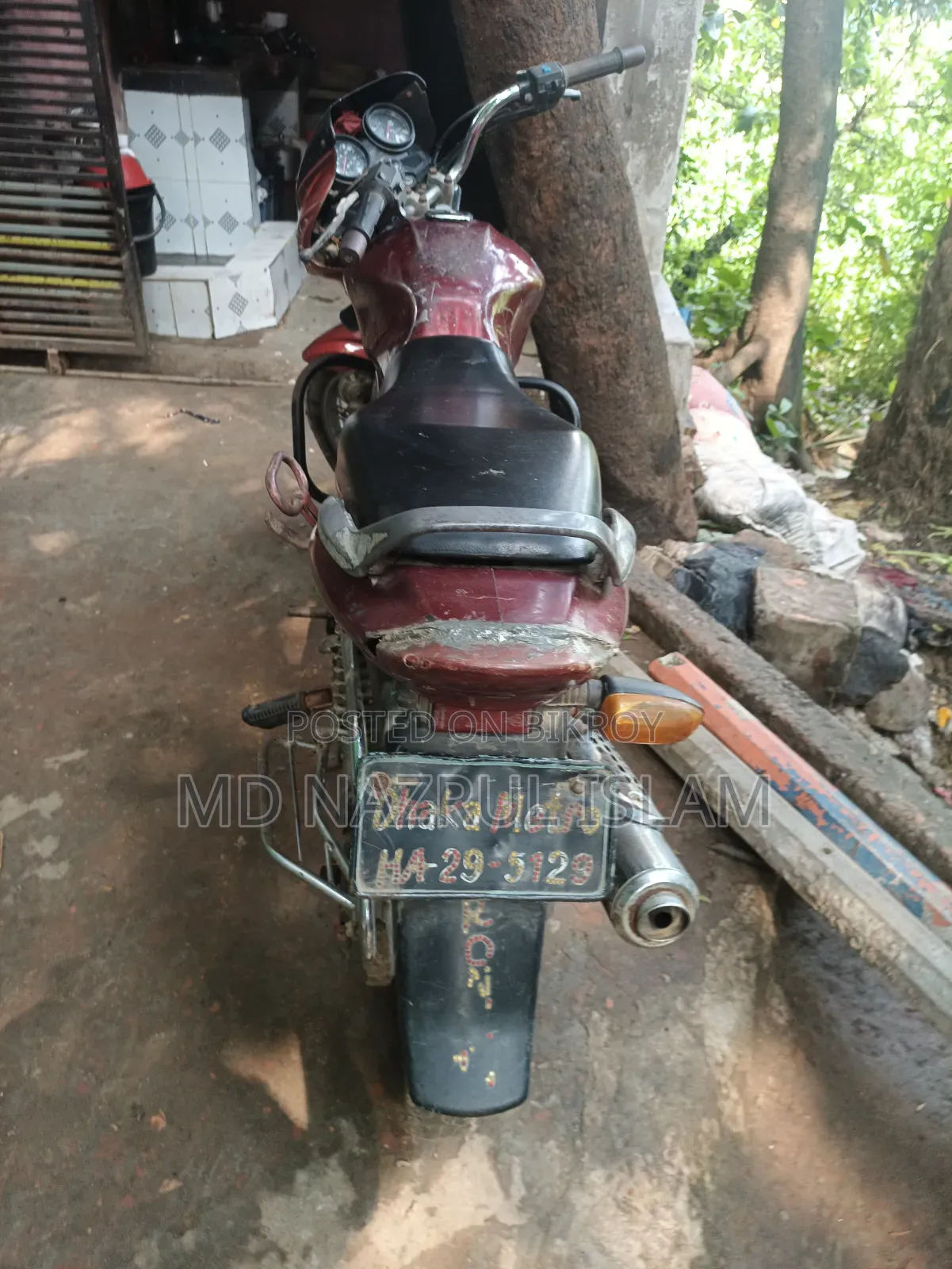 Bajaj Discover 125 2006 Red