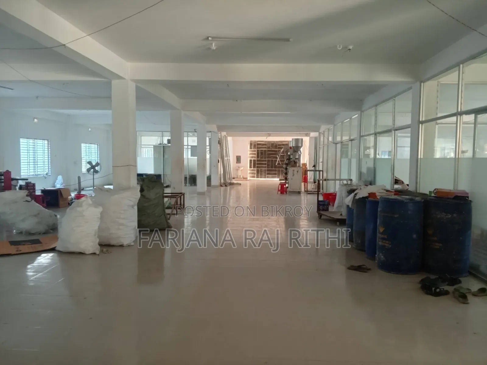 18630 square feet ready three-story building for rent in Savar-Ashulia.
