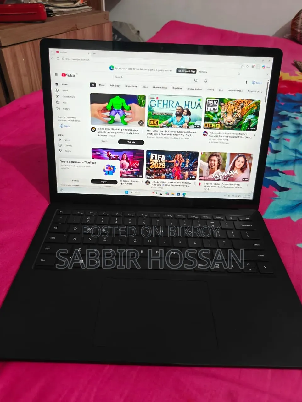 Laptop Microsoft Surface Laptop 4 16GB Intel Core i7 SSD 256GB