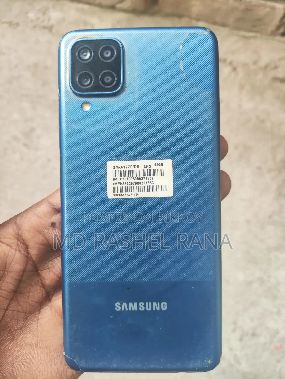Samsung Galaxy A12 64 GB Blue