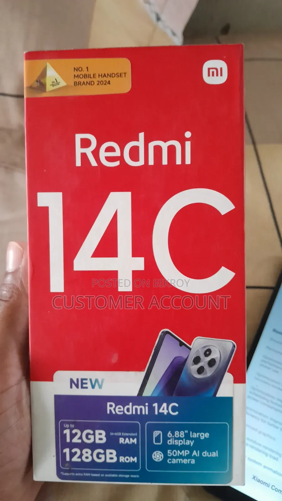 Xiaomi Redmi 14C 128 GB Black