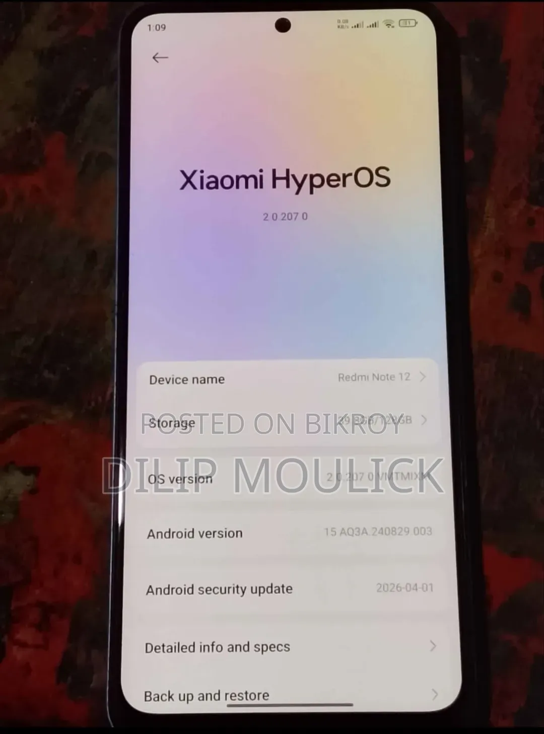Xiaomi Redmi Note 12 128 GB