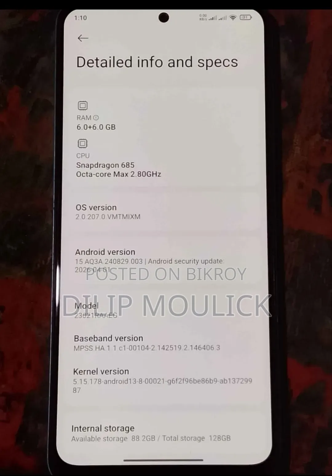 Xiaomi Redmi Note 12 128 GB