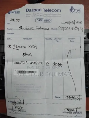 Honor X6 128 GB Black