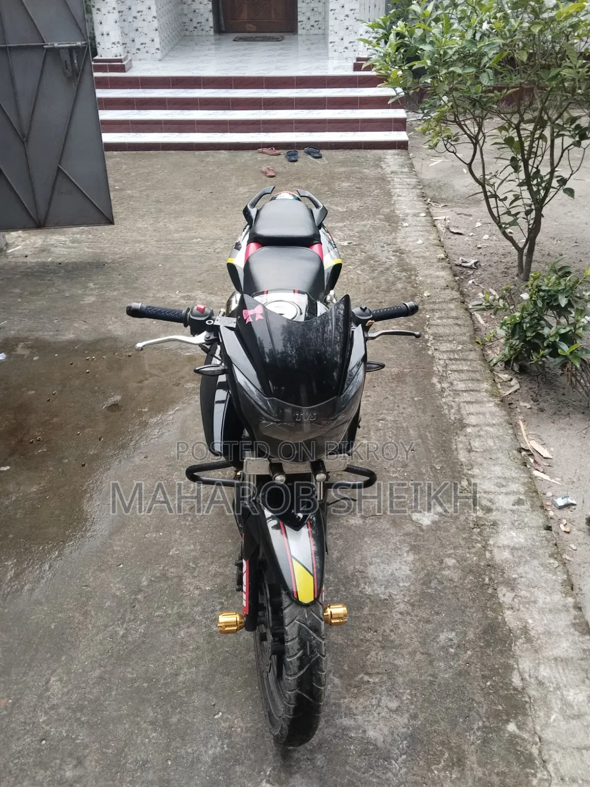 TVS Apache RTR 160 2V 2016 Green