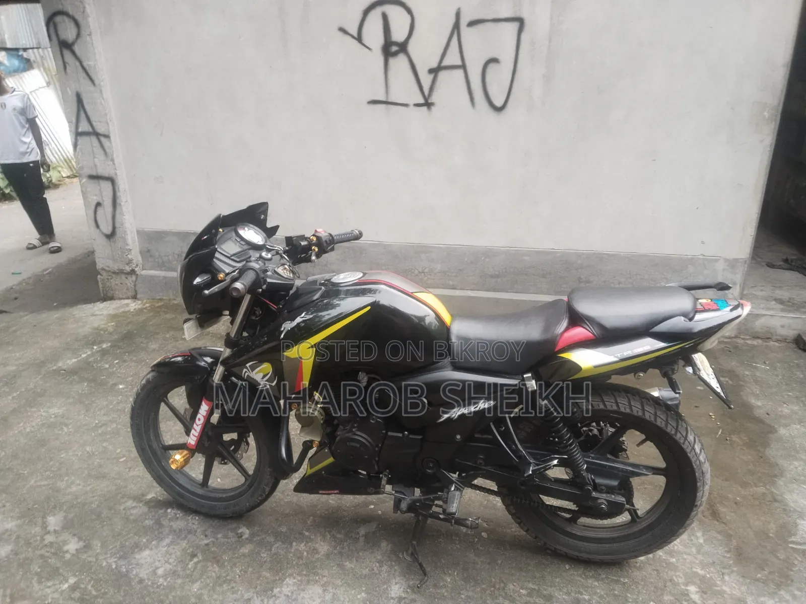 TVS Apache RTR 160 2V 2016 Green