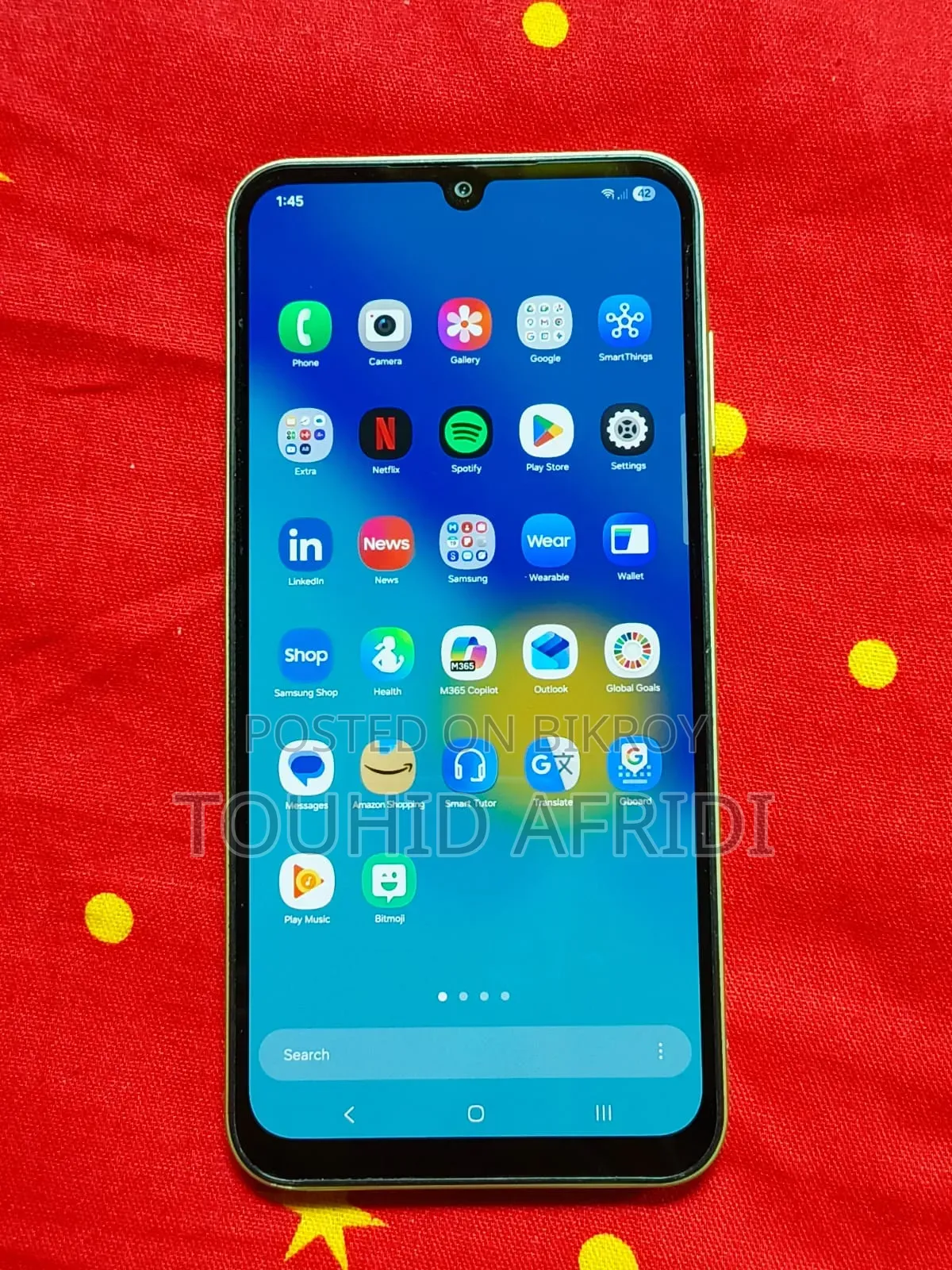 Samsung Galaxy A25 128 GB Yellow