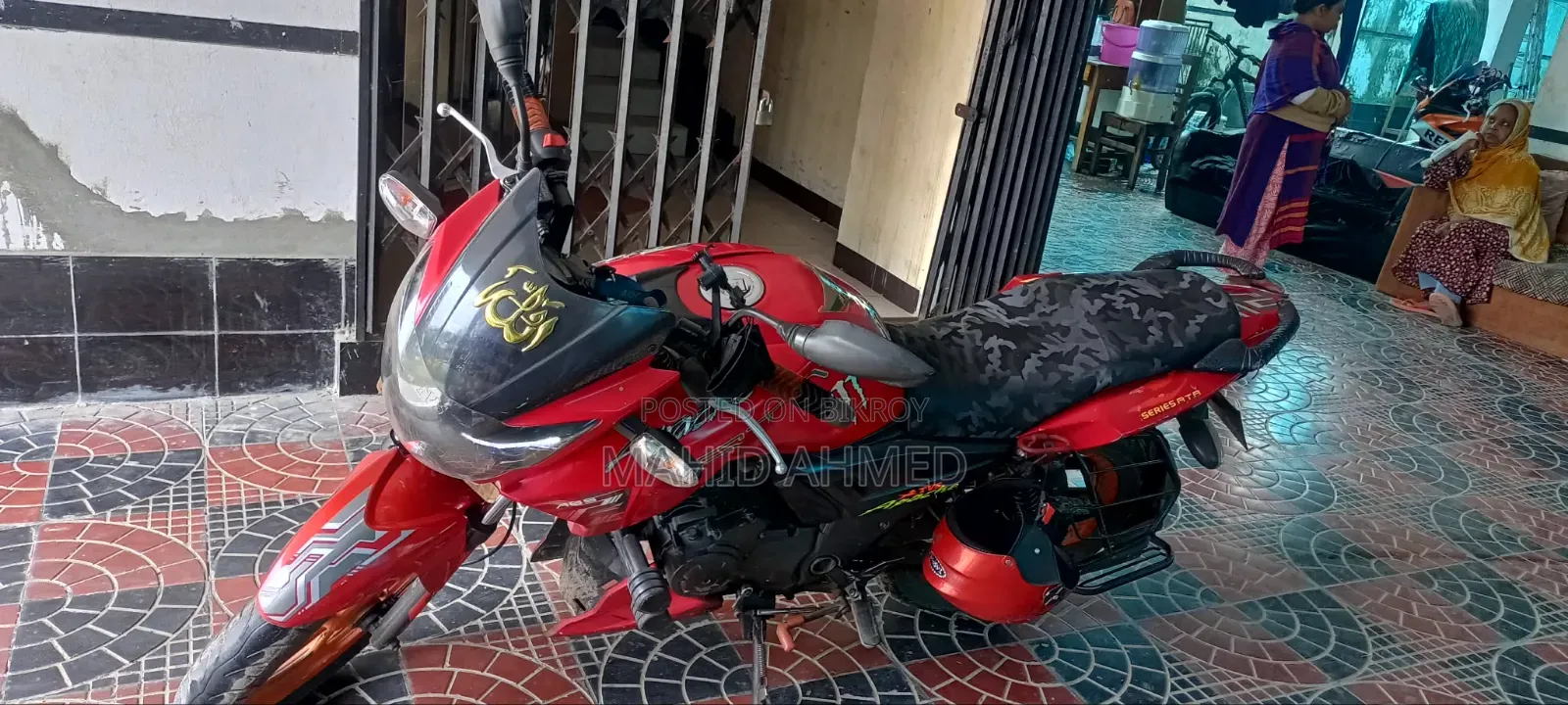 TVS Apache RTR 160 2V 2017 Red