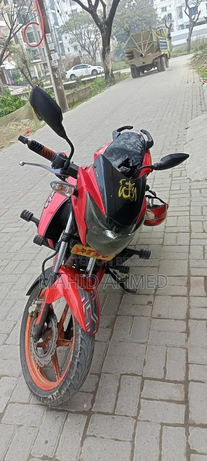 TVS Apache RTR 160 2V 2017 Red