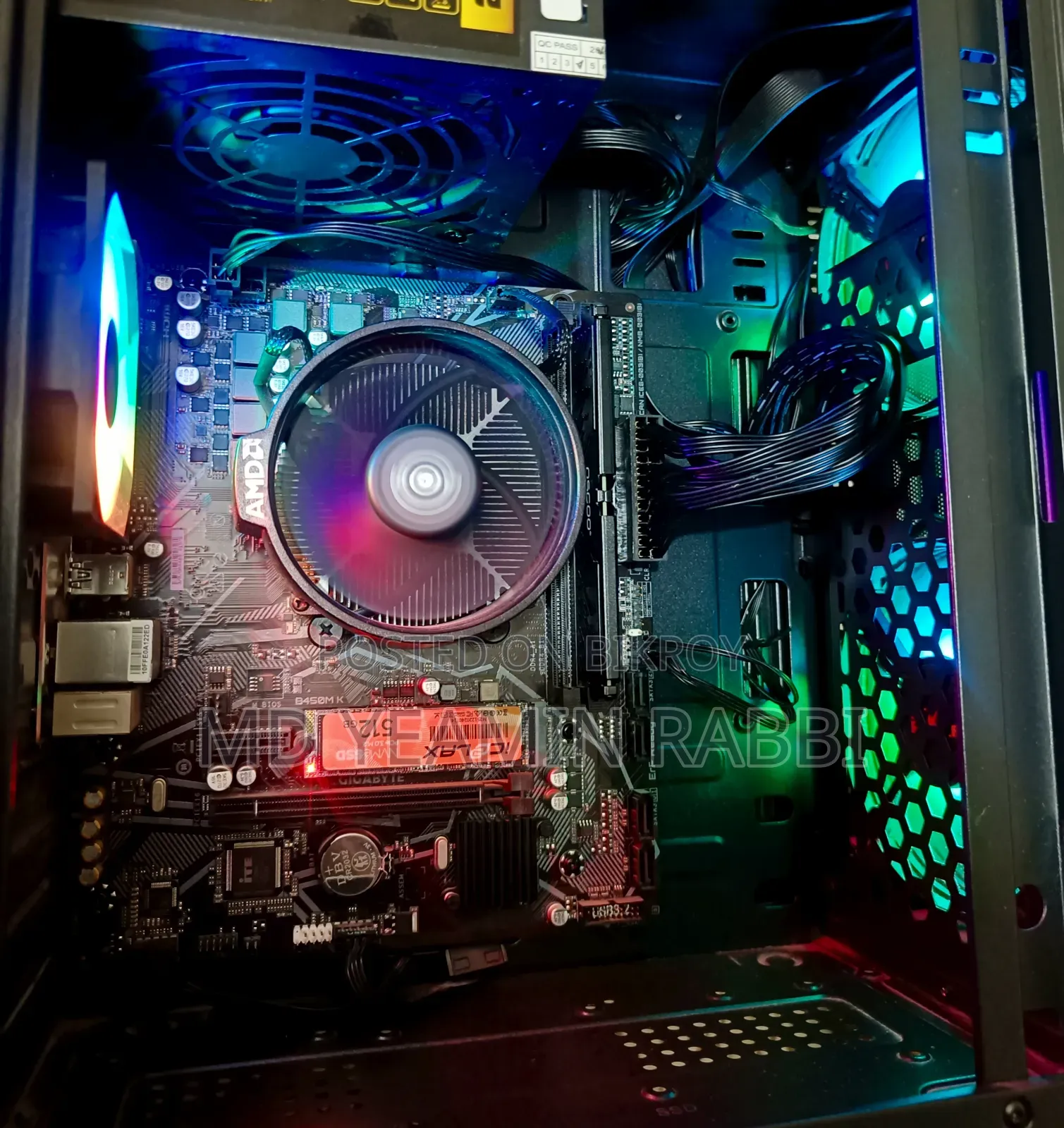 Desktop Computer 16GB AMD Ryzen 5 SSD 512GB