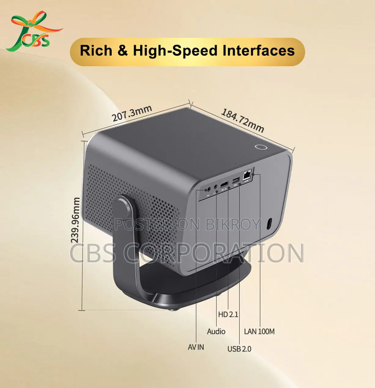 P20 Pro 4k Full Hd Projector Fully Auto Focus