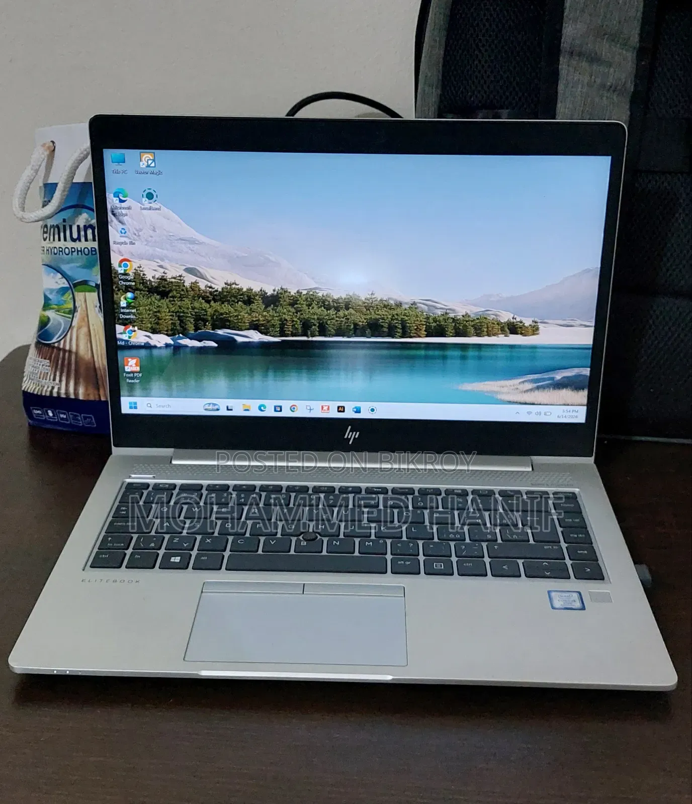 Laptop HP EliteBook 840 G6 8GB Intel Core I5 SSD 256GB