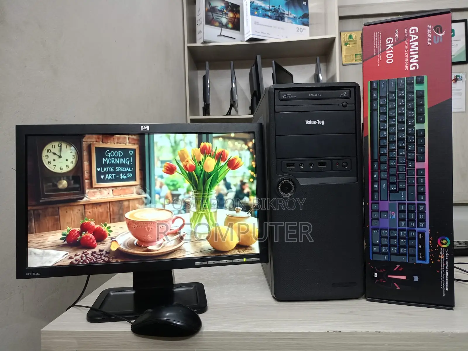 Desktop Computer 8GB Intel Core I5 256GB HDD