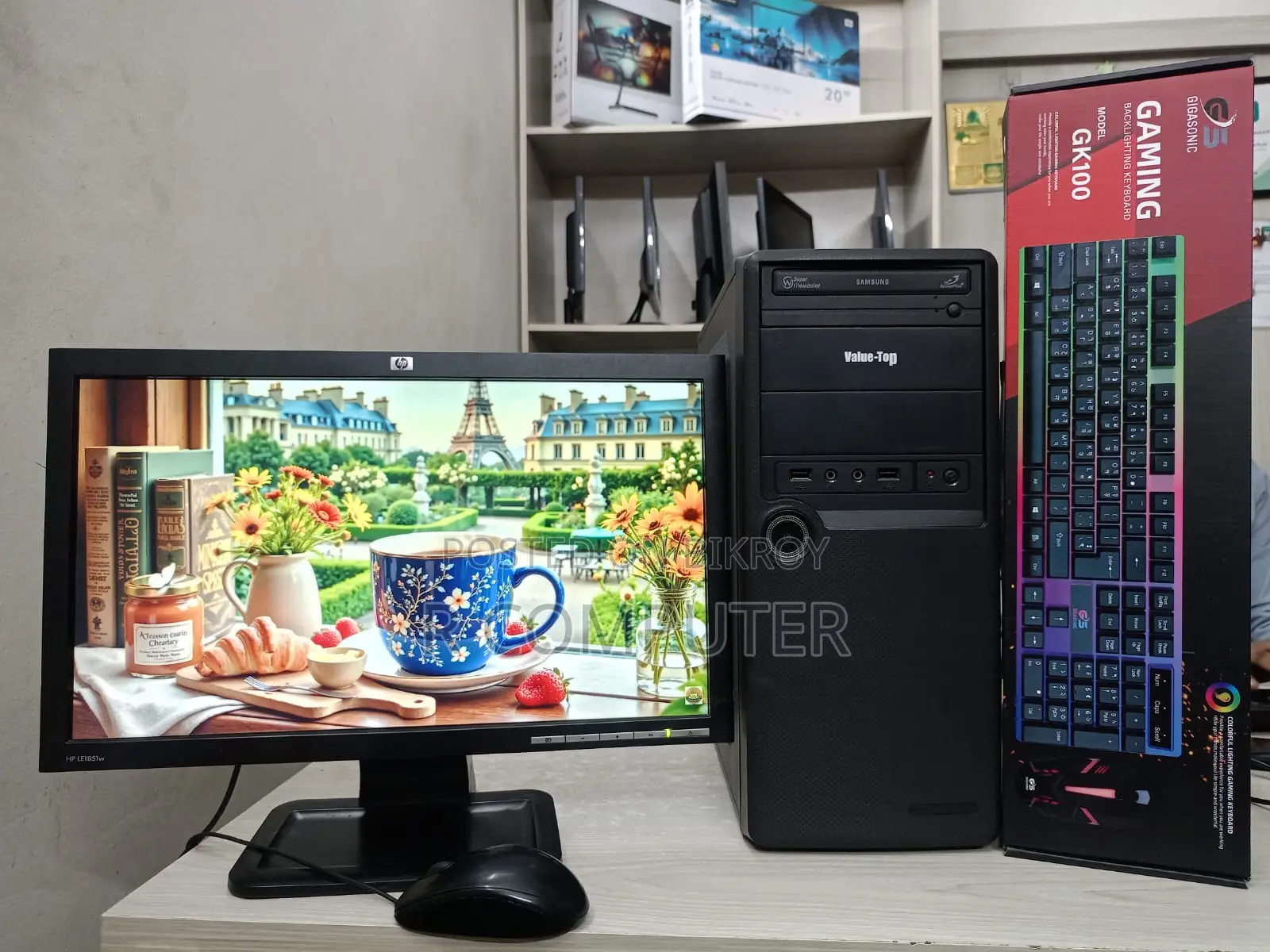Desktop Computer 8GB Intel Core I5 256GB HDD
