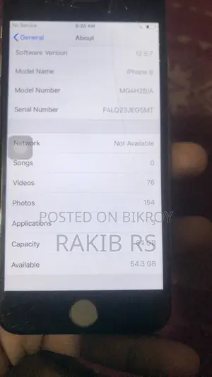 Apple iPhone 6 64 GB Silver