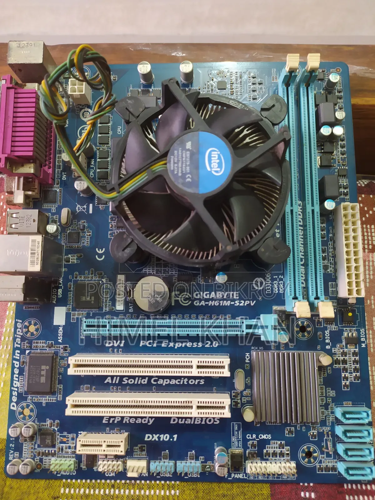 Gigabyte H61 Motherboard Running Conditions