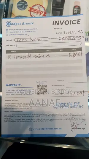 Amazefit Active 3