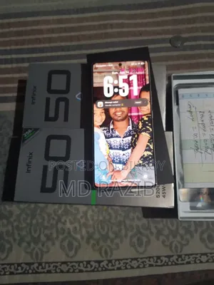 New Infinix Note 50 4G 256 GB Gray
