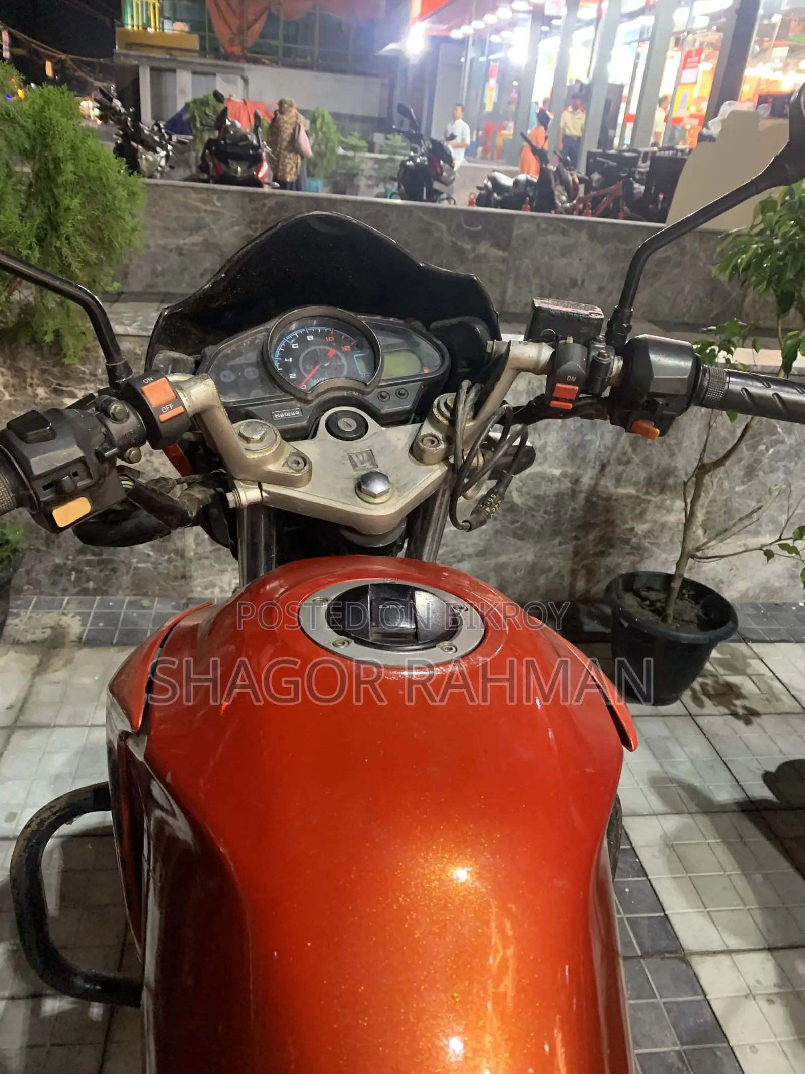 Haojue CD150 2018 Orange
