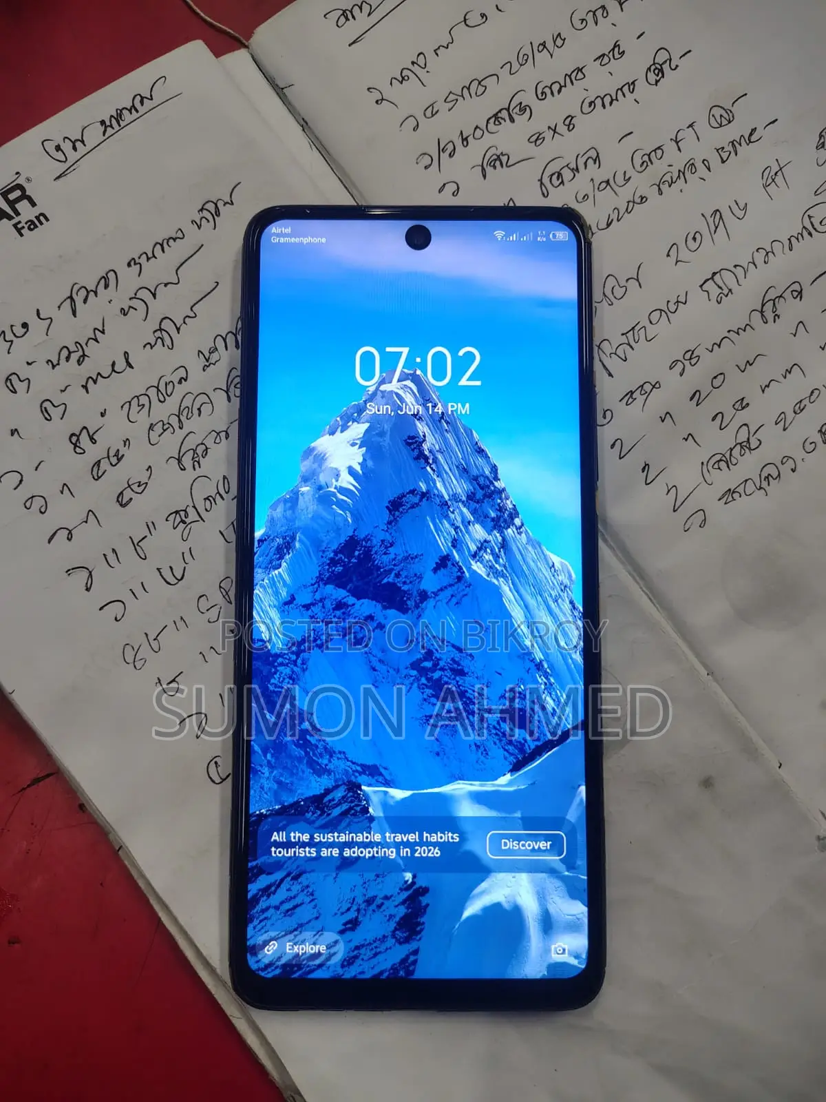 Infinix Note 10 128 GB Green