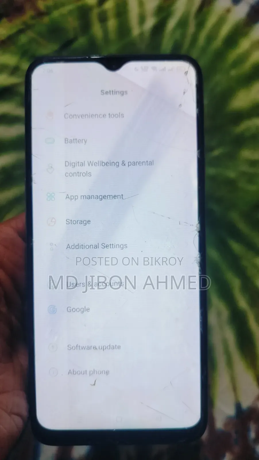 Oppo A16 64 GB Gray